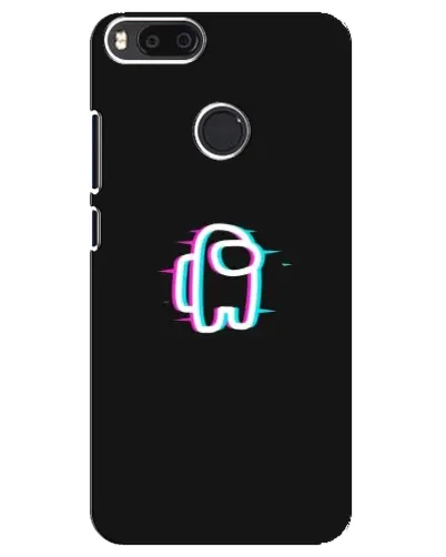 Чехол для Xiaomi Mi A1 / Mi 5X с картинкой «Among Us неон»