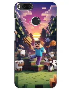 Чохол для Xiaomi Mi A1 / Mi 5X з картинкою «Стів на фермі» Чохол для Xiaomi Mi A1 / Mi 5X з картинкою «Стів на фермі»