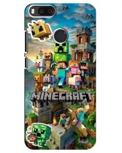 Чохол для Xiaomi Mi A1 / Mi 5X з картинкою «Замок Minecraft» Чохол для Xiaomi Mi A1 / Mi 5X з картинкою «Замок Minecraft»