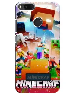Чохол для Xiaomi Mi A1 / Mi 5X з картинкою «Minecraft герої гри» Чохол для Xiaomi Mi A1 / Mi 5X з картинкою «Minecraft герої гри»