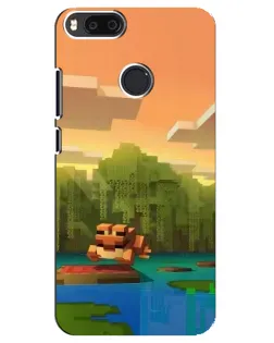 Чохол для Xiaomi Mi A1 / Mi 5X з картинкою «Майнкрафт захід сонця» Чохол для Xiaomi Mi A1 / Mi 5X з картинкою «Майнкрафт захід сонця»