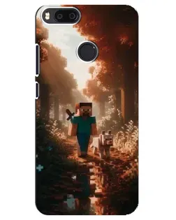 Чохол для Xiaomi Mi A1 / Mi 5X з картинкою «Стів у лісі» Чохол для Xiaomi Mi A1 / Mi 5X з картинкою «Стів у лісі»