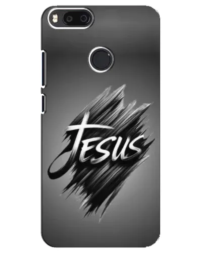 Чехол для Xiaomi Mi A1 / Mi 5X с картинкой «Надпись Jesus Graffiti»