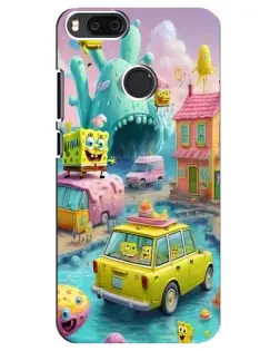 Чехол для Xiaomi Mi A1 / Mi 5X с картинкой «Монстр-трак приключения»