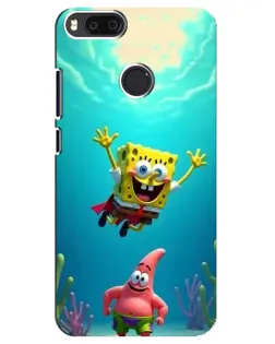 Чехол для Xiaomi Mi A1 / Mi 5X с картинкой «Спанч Боб под водой» Чехол для Xiaomi Mi A1 / Mi 5X с картинкой «Спанч Боб под водой»