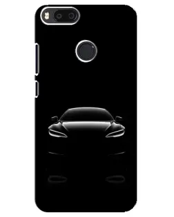 Чехол для Xiaomi Mi A1 / Mi 5X с картинкой «Силуэт Tesla Night»