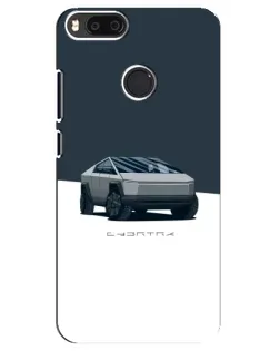 Чехол для Xiaomi Mi A1 / Mi 5X с картинкой «Серебристый Cybertruck Tesla» Чехол для Xiaomi Mi A1 / Mi 5X с картинкой «Серебристый Cybertruck Tesla»