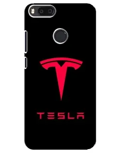 Чехол для Xiaomi Mi A1 / Mi 5X с картинкой «Tesla Red Logo» Чехол для Xiaomi Mi A1 / Mi 5X с картинкой «Tesla Red Logo»