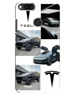 Чехол для Xiaomi Mi A1 / Mi 5X с картинкой «Коллаж Cybertruck Tesla» Чехол для Xiaomi Mi A1 / Mi 5X с картинкой «Коллаж Cybertruck Tesla»