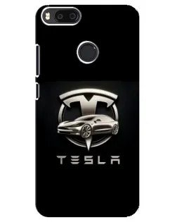 Чехол для Xiaomi Mi A1 / Mi 5X с картинкой «Tesla — серебристое авто» Чехол для Xiaomi Mi A1 / Mi 5X с картинкой «Tesla — серебристое авто»