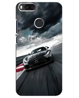 Чехол для Xiaomi Mi A1 / Mi 5X с картинкой «Гоночный Mercedes AMG»