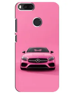 Чехол для Xiaomi Mi A1 / Mi 5X с картинкой «Розовый Mercedes AMG» Чехол для Xiaomi Mi A1 / Mi 5X с картинкой «Розовый Mercedes AMG»