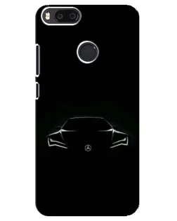 Чехол для Xiaomi Mi A1 / Mi 5X с картинкой «Mercedes — силуэт авто» Чехол для Xiaomi Mi A1 / Mi 5X с картинкой «Mercedes — силуэт авто»