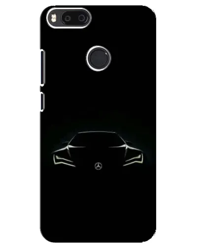 Чехол для Xiaomi Mi A1 / Mi 5X с картинкой «Mercedes — силуэт авто» Чехол для Xiaomi Mi A1 / Mi 5X с картинкой «Mercedes — силуэт авто»