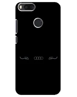 Чехол для Xiaomi Mi A1 / Mi 5X с картинкой «Audi — световой подпись»