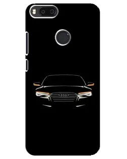 Чехол для Xiaomi Mi A1 / Mi 5X с картинкой «Audi — ночной контур» Чехол для Xiaomi Mi A1 / Mi 5X с картинкой «Audi — ночной контур»