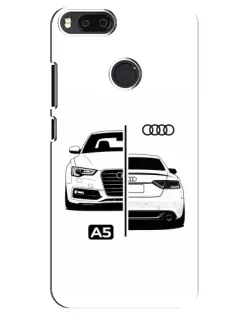 Чехол для Xiaomi Mi A1 / Mi 5X с картинкой «Audi — контрастный дизайн» Чехол для Xiaomi Mi A1 / Mi 5X с картинкой «Audi — контрастный дизайн»