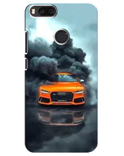 Чехол для Xiaomi Mi A1 / Mi 5X с картинкой «Audi в облаках дыма» Чехол для Xiaomi Mi A1 / Mi 5X с картинкой «Audi в облаках дыма»