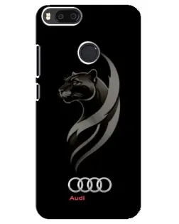 Чехол для Xiaomi Mi A1 / Mi 5X с картинкой «Графика — пантера и Audi» Чехол для Xiaomi Mi A1 / Mi 5X с картинкой «Графика — пантера и Audi»
