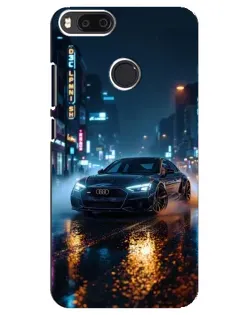 Чехол для Xiaomi Mi A1 / Mi 5X с картинкой «Ночной город и Audi» Чехол для Xiaomi Mi A1 / Mi 5X с картинкой «Ночной город и Audi»