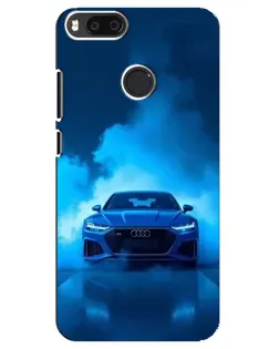 Чехол для Xiaomi Mi A1 / Mi 5X с картинкой «Audi — голубая энергия» Чехол для Xiaomi Mi A1 / Mi 5X с картинкой «Audi — голубая энергия»