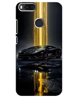 Чехол для Xiaomi Mi A1 / Mi 5X с картинкой «Ночной Lamborghini драйв»