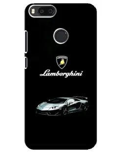 Чехол для Xiaomi Mi A1 / Mi 5X с картинкой «Логотип Lamborghini классика»