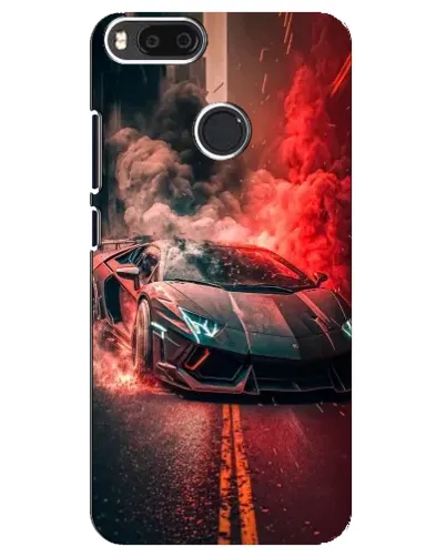 Чехол для Xiaomi Mi A1 / Mi 5X с картинкой «Lamborghini красный дым» Чехол для Xiaomi Mi A1 / Mi 5X с картинкой «Lamborghini красный дым»