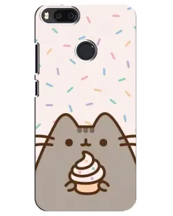Чохол для Xiaomi Mi A1 / Mi 5X з картинкою «Пушин з кексом» Чохол для Xiaomi Mi A1 / Mi 5X з картинкою «Пушин з кексом»