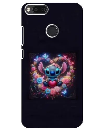 Чехол для Xiaomi Mi A1 / Mi 5X с картинкой «Stitch в цветах» Чехол для Xiaomi Mi A1 / Mi 5X с картинкой «Stitch в цветах»