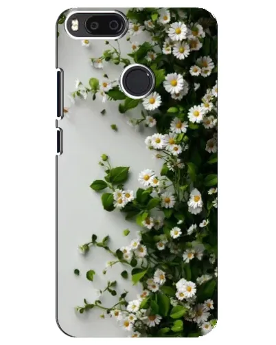 Чехол для Xiaomi Mi A1 / Mi 5X с картинкой «Ветка мелких белых цветов» Чехол для Xiaomi Mi A1 / Mi 5X с картинкой «Ветка мелких белых цветов»