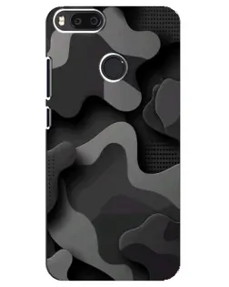 Чехол для Xiaomi Mi A1 / Mi 5X с картинкой «Темный абстрактный камуфляж»