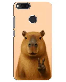 Чохол для Xiaomi Mi A1 / Mi 5X з картинкою «Капібара вікторія» Чохол для Xiaomi Mi A1 / Mi 5X з картинкою «Капібара вікторія»