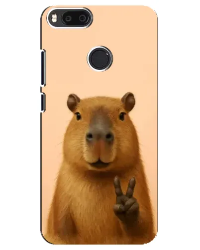 Чехол для Xiaomi Mi A1 / Mi 5X с картинкой «Капибара виктория» Чехол для Xiaomi Mi A1 / Mi 5X с картинкой «Капибара виктория»