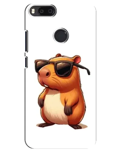 Чехол для Xiaomi Mi A1 / Mi 5X с картинкой «Капибара в очках» Чехол для Xiaomi Mi A1 / Mi 5X с картинкой «Капибара в очках»