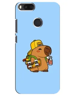Чохол для Xiaomi Mi A1 / Mi 5X з картинкою «Капібара на скейті» Чохол для Xiaomi Mi A1 / Mi 5X з картинкою «Капібара на скейті»