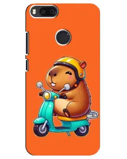 Чохол для Xiaomi Mi A1 / Mi 5X з картинкою «Капібара на скутері» Чохол для Xiaomi Mi A1 / Mi 5X з картинкою «Капібара на скутері»
