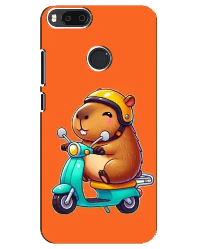 Чехол для Xiaomi Mi A1 / Mi 5X с картинкой «Капибара на скутере» Чехол для Xiaomi Mi A1 / Mi 5X с картинкой «Капибара на скутере»
