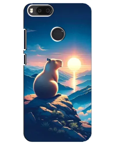 Чехол для Xiaomi Mi A1 / Mi 5X с картинкой «Закат солнца с капибарой» Чехол для Xiaomi Mi A1 / Mi 5X с картинкой «Закат солнца с капибарой»