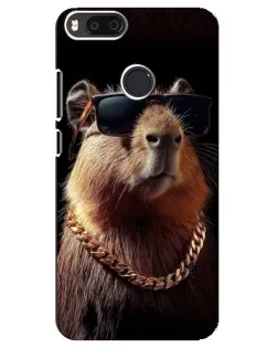 Чохол для Xiaomi Mi A1 / Mi 5X з картинкою «Капібара золотий ланцюг» Чохол для Xiaomi Mi A1 / Mi 5X з картинкою «Капібара золотий ланцюг»
