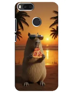 Чохол для Xiaomi Mi A1 / Mi 5X з картинкою «Капібара з піцою» Чохол для Xiaomi Mi A1 / Mi 5X з картинкою «Капібара з піцою»
