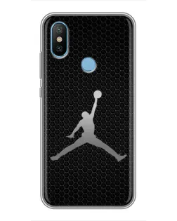 Чехол для Xiaomi Mi6X с картинкой «Jordan Dark Carbon» Чехол для Xiaomi Mi6X с картинкой «Jordan Dark Carbon»