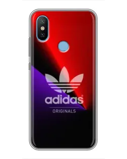 Чехол для Xiaomi Mi6X с картинкой «Adidas Red Neon»