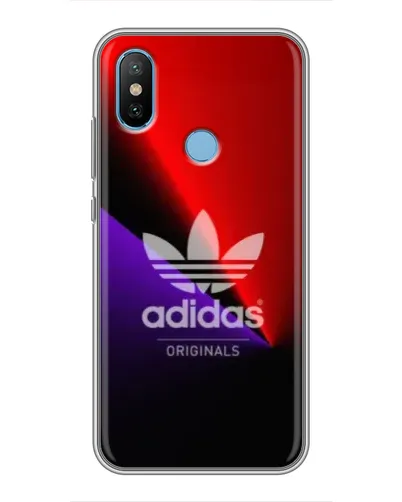 Чехол для Xiaomi Mi6X с картинкой «Adidas Red Neon» Чехол для Xiaomi Mi6X с картинкой «Adidas Red Neon»