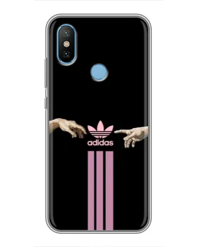 Чехол для Xiaomi Mi6X с картинкой «Adidas Hands» Чехол для Xiaomi Mi6X с картинкой «Adidas Hands»