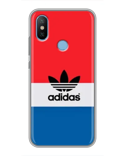 Чехол для Xiaomi Mi6X с картинкой «Ретро блоки Adidas» Чехол для Xiaomi Mi6X с картинкой «Ретро блоки Adidas»