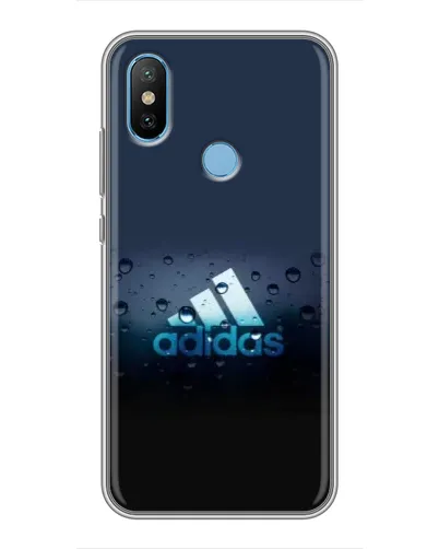 Чехол для Xiaomi Mi6X с картинкой «Adidas Water Drops» Чехол для Xiaomi Mi6X с картинкой «Adidas Water Drops»