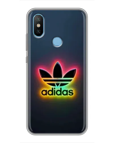 Чехол для Xiaomi Mi6X с картинкой «Неоновый Adidas» Чехол для Xiaomi Mi6X с картинкой «Неоновый Adidas»