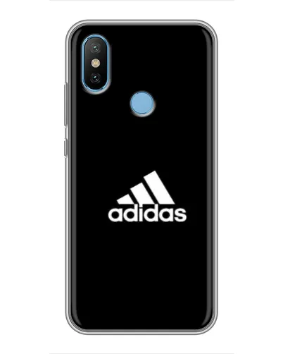 Чехол для Xiaomi Mi6X с картинкой «Черная классика Adidas» Чехол для Xiaomi Mi6X с картинкой «Черная классика Adidas»