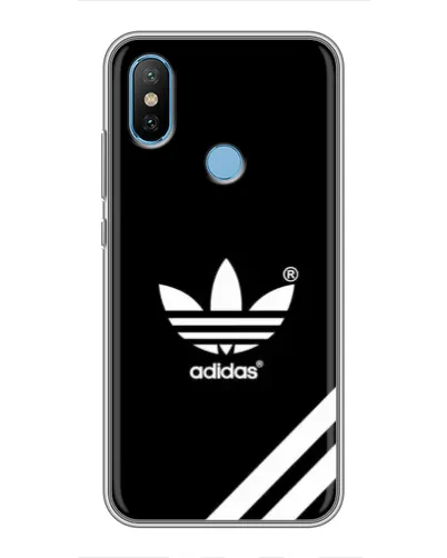 Чехол для Xiaomi Mi6X с картинкой «Adidas с диагональными полосами» Чехол для Xiaomi Mi6X с картинкой «Adidas с диагональными полосами»
